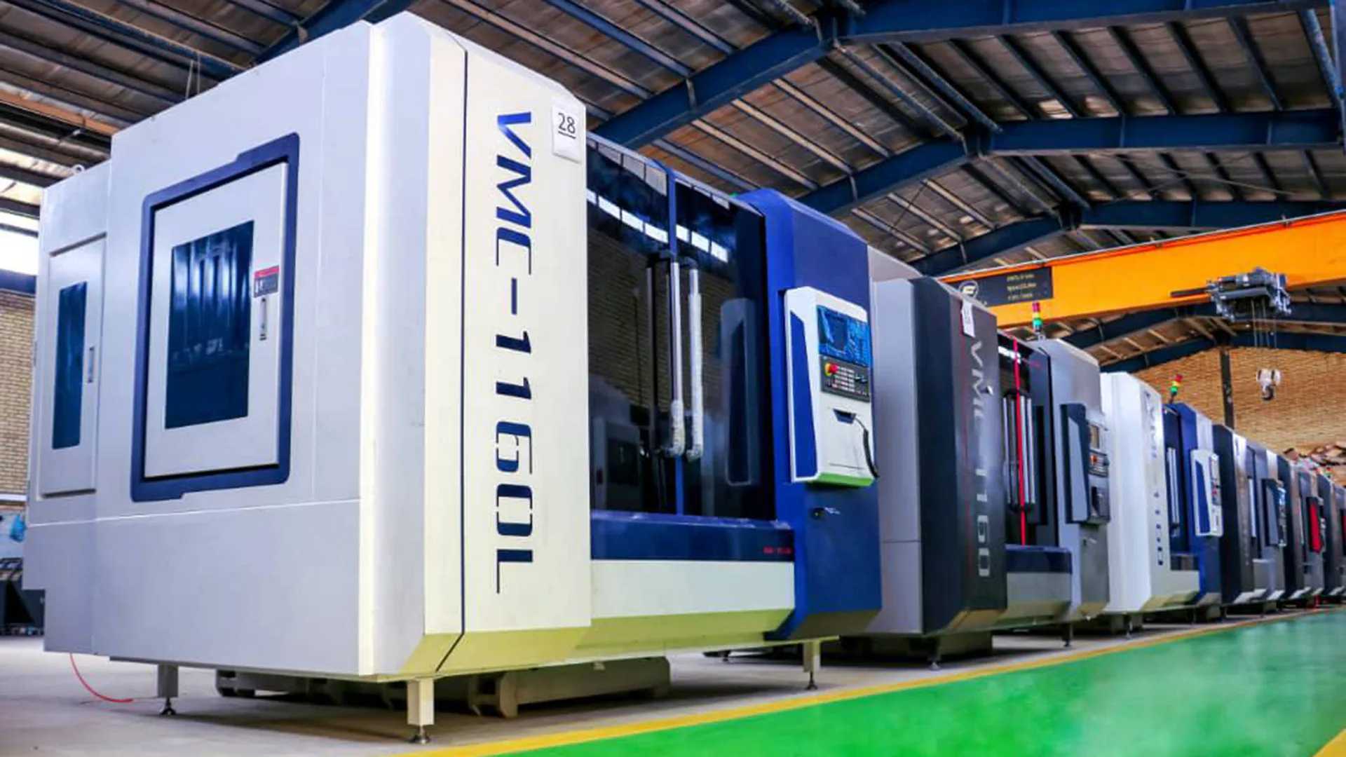 ماشین‌آلات CNC در مجموعه رایان ماشین