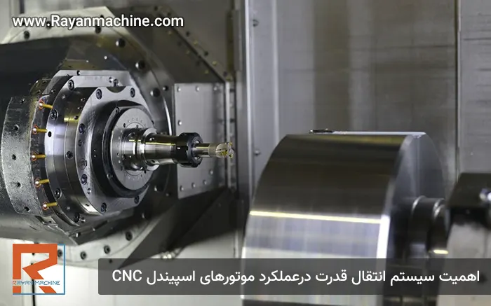 اهمیت سیستم انتقال قدرت درعملکرد موتورهای اسپیندل CNC
