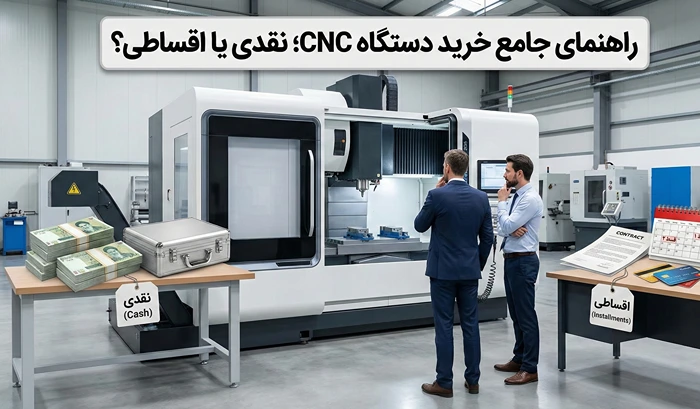 راهنمای صفر تا صد خرید دستگاه CNC: نقدی یا اقساطی؟ + فرمول محاسبه سود