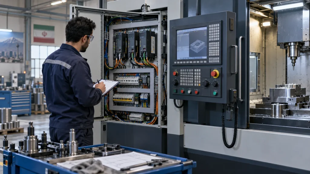 کنترلر CNC چیست؟ راهنمای انتخاب، نصب و برنامه‌نویسی